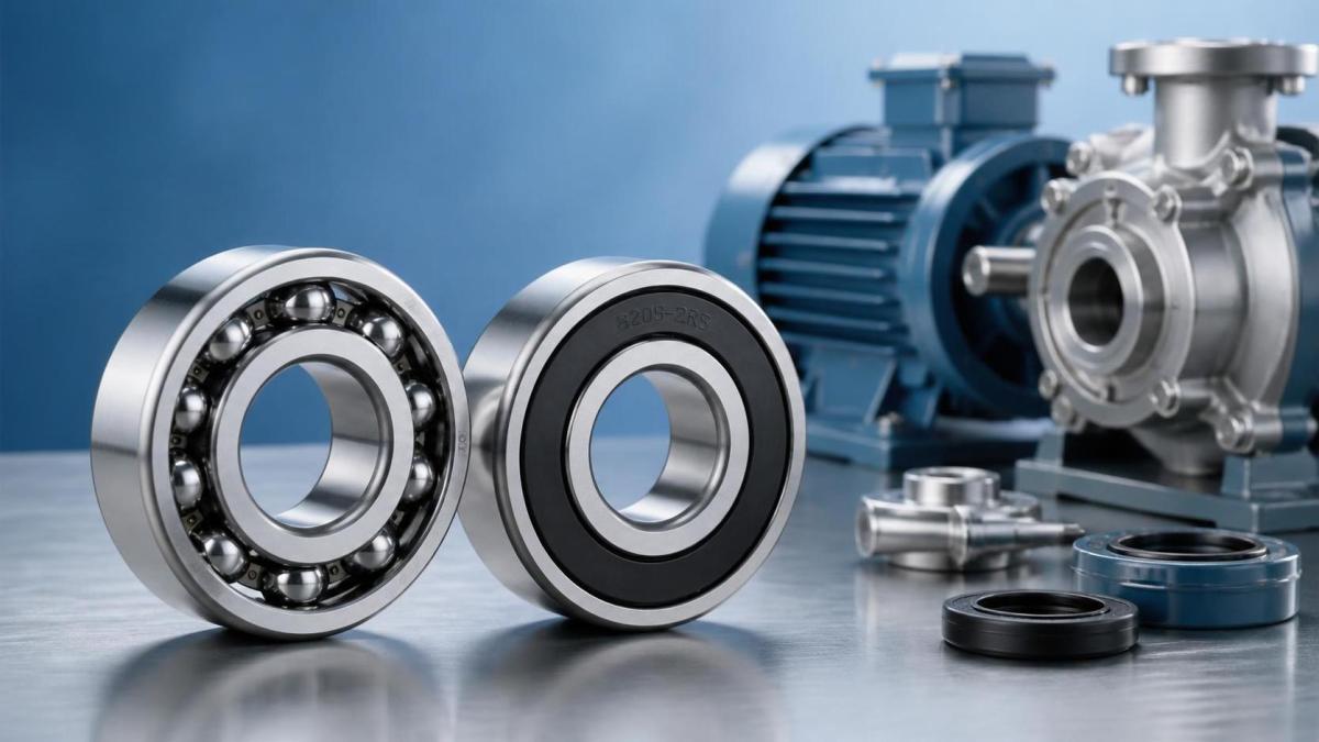 Open vs Sealed Deep Groove Ball Bearings Open vs Sealed Deep Groove Ball Bearings