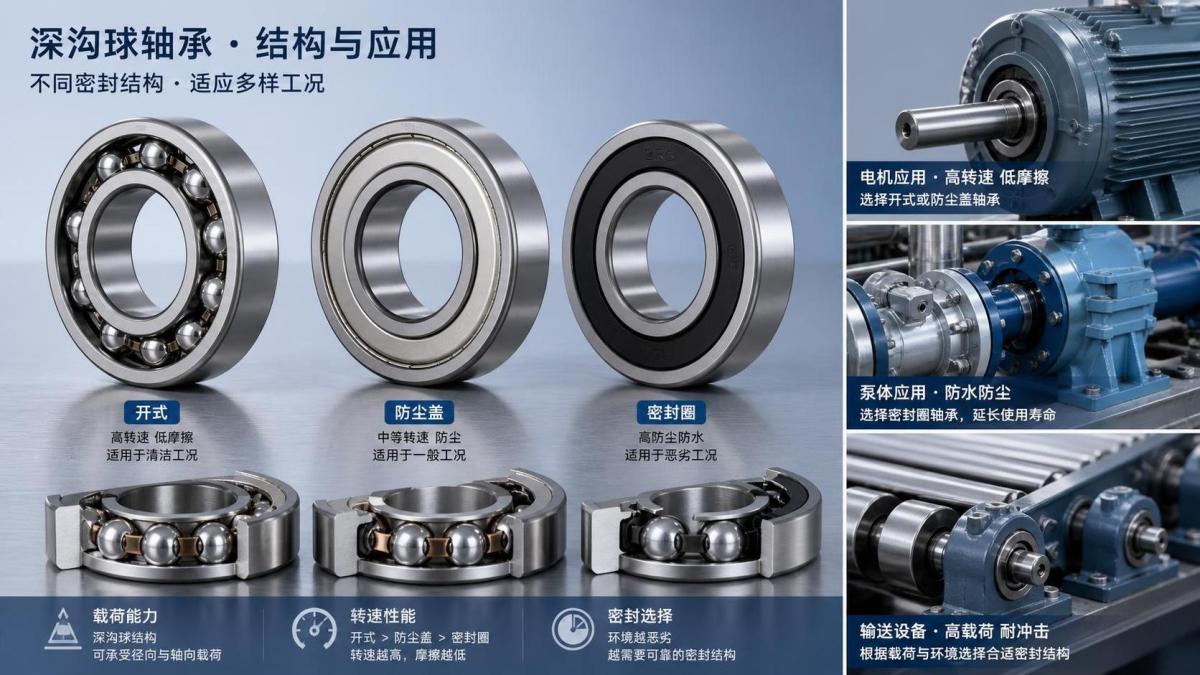How to Choose Deep Groove Ball Bearings How to Choose Deep Groove Ball Bearings