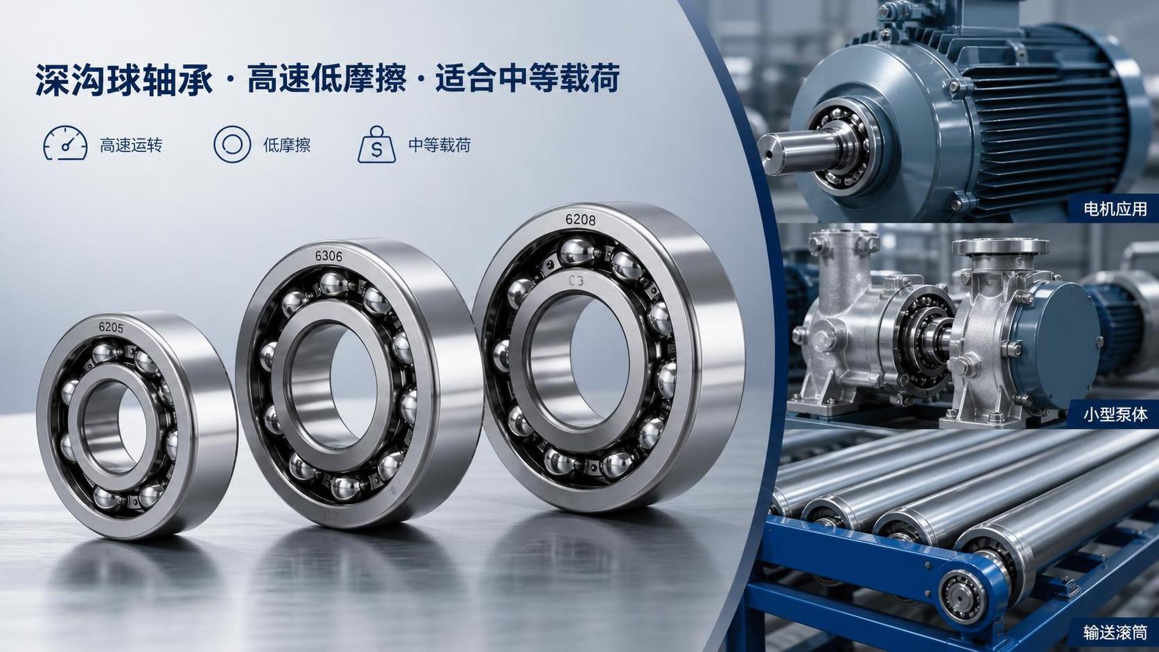 Deep Groove Ball Bearing Applications Deep Groove Ball Bearing Applications