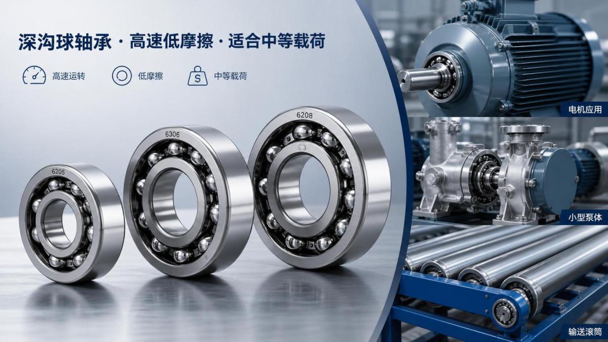 Deep Groove Ball Bearing Applications Deep Groove Ball Bearing Applications
