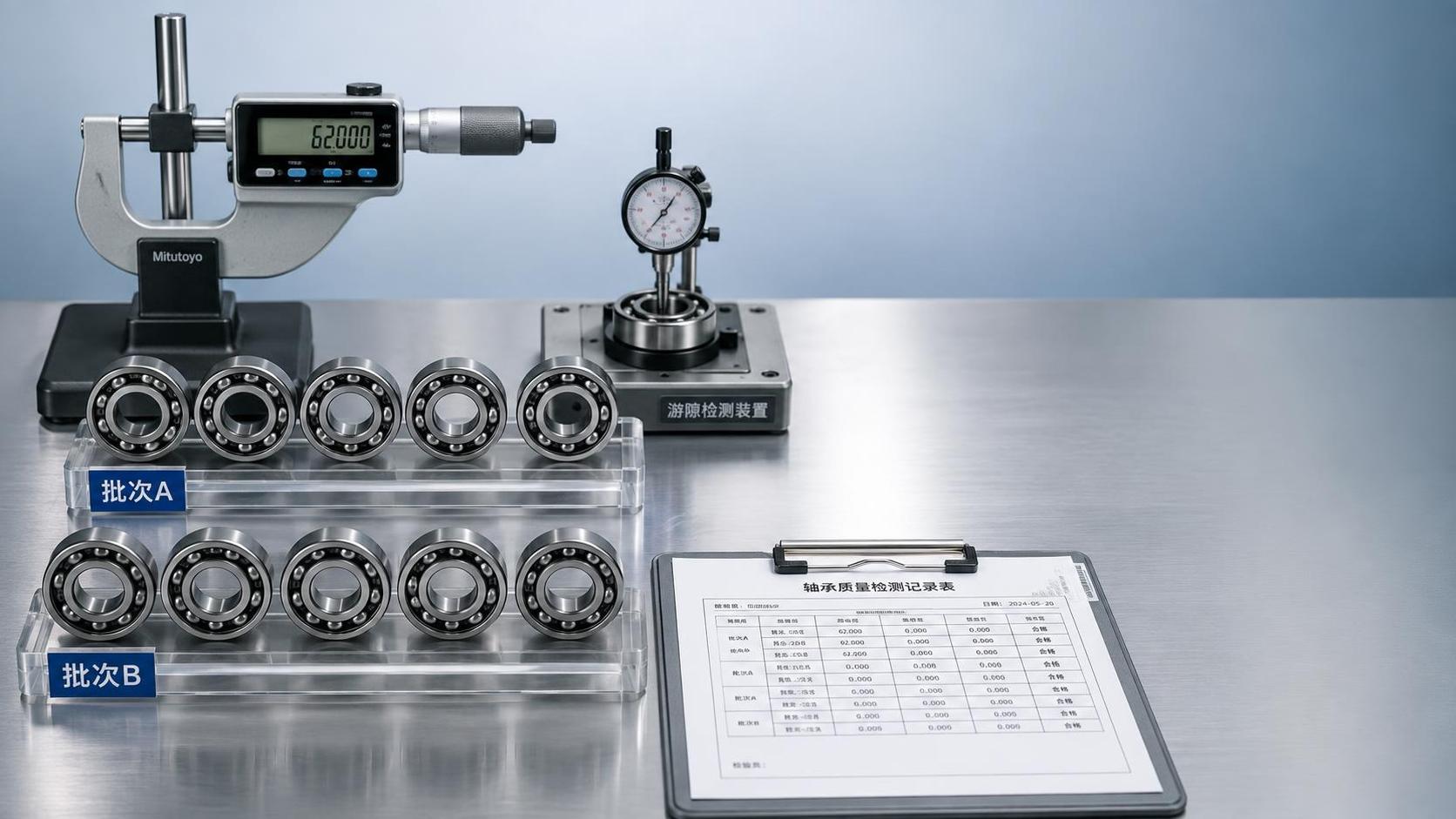 How to evaluate sample consistency from a bearing manufacturer in China
