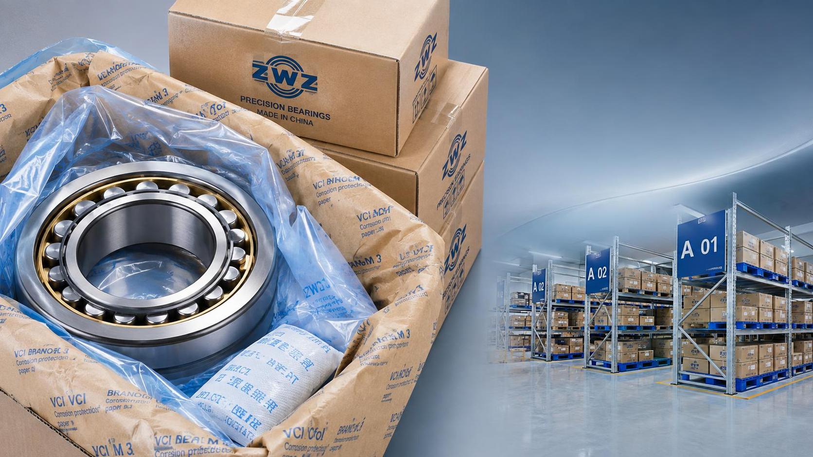 Does an industrial bearing supplier’s packaging prevent corrosion