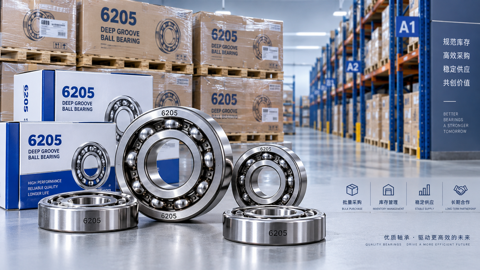 Bulk 6205 Bearing Pricing: Balancing Order Size and Inventory Costs Bulk 6205 Bearing Pricing: Balancing Order Size and Inventory Costs