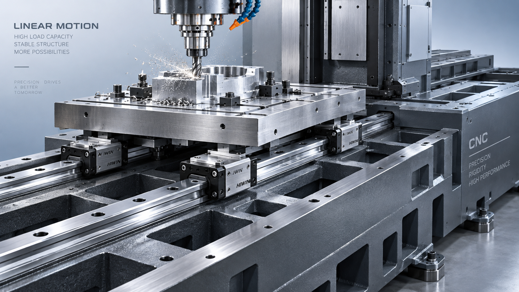 Choosing a HIWIN Linear Slider for CNC Axes: Load, Rigidity, and Space