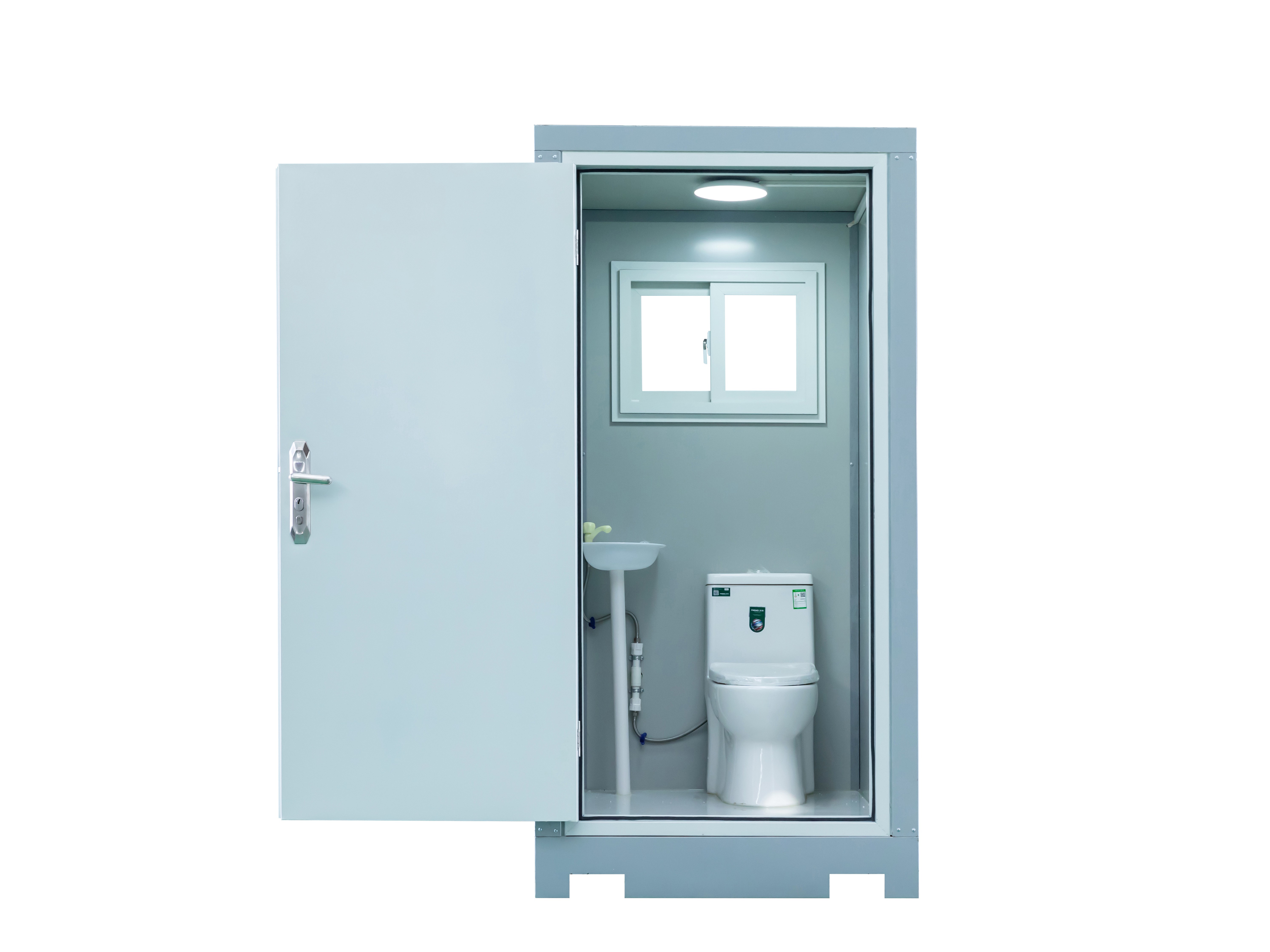 All components are prefabricated in the factory and only require simple assembly on site. 