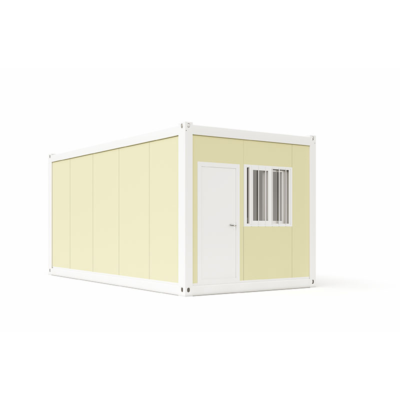 Flat-pack container houses 