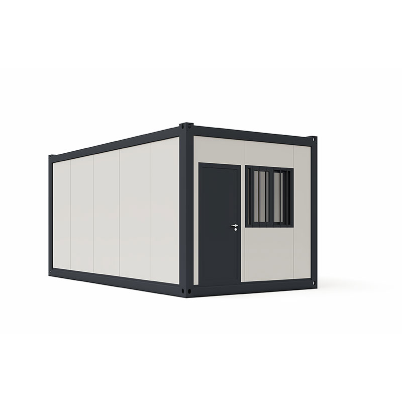 Flat-pack container houses 