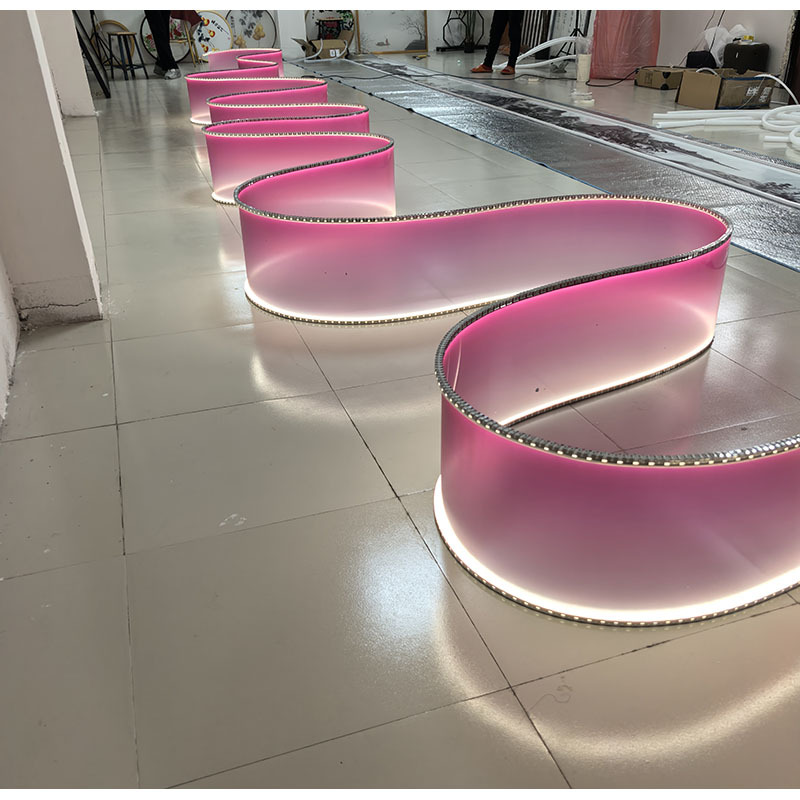 Pink Gradient Wedding Celebration Exhibition Banquet Atmosphere Street Scenic Spots Museum Traditional Chinese Medicine Hall Decoration Ceiling Pendant Straps