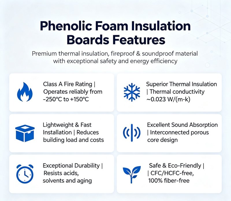 Phenolic Foam Exterior Insulation Boards Phenolic Foam Exterior Insulation Boards