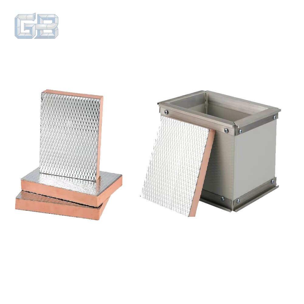 Class A Fire Rated Phenolic Foam Duct Board 20mm/30mm | HVAC Thermal Insulation Panel
