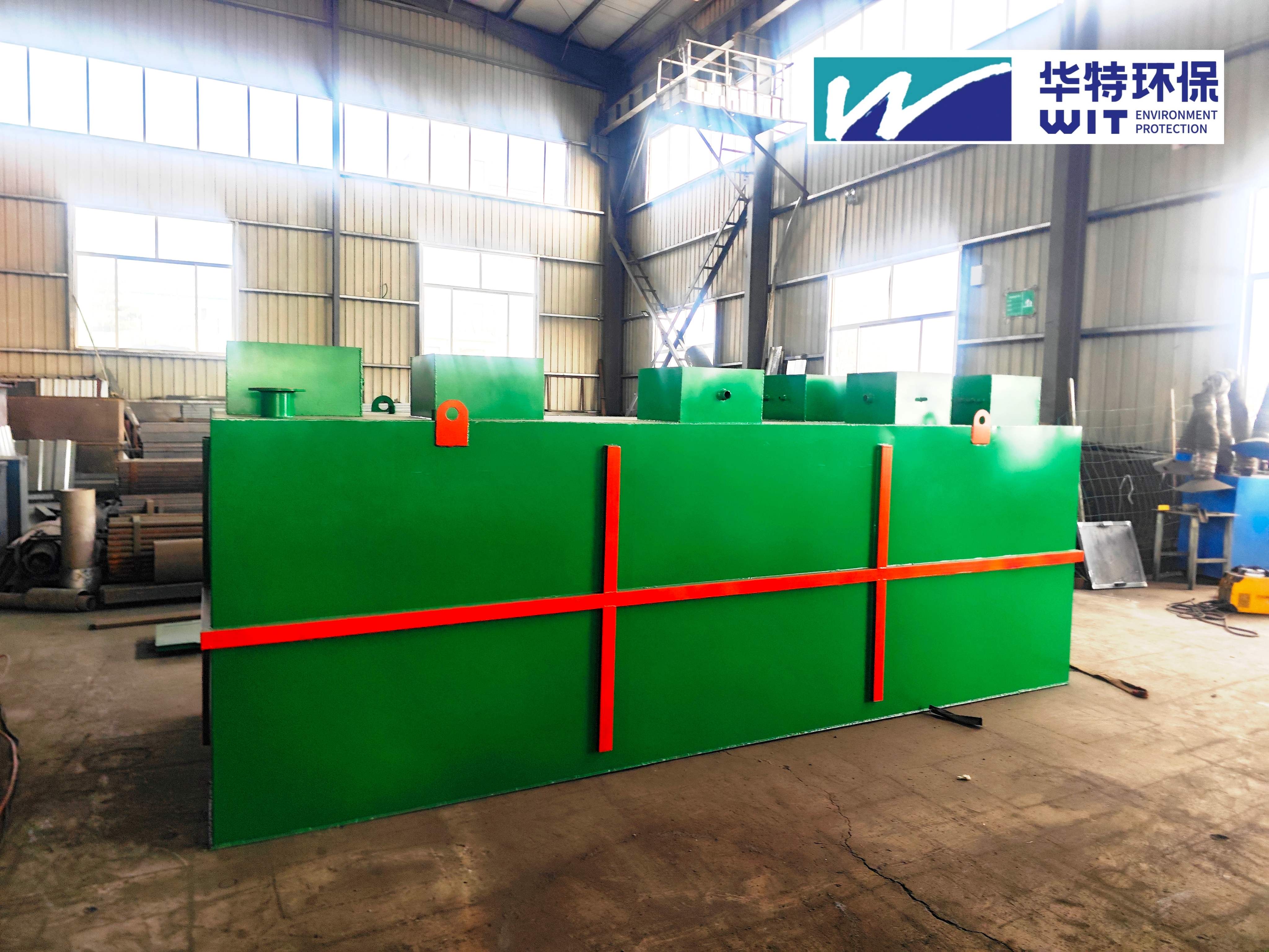 Integrated Skid-Mounted Domestic Sewage Treatment Equipment