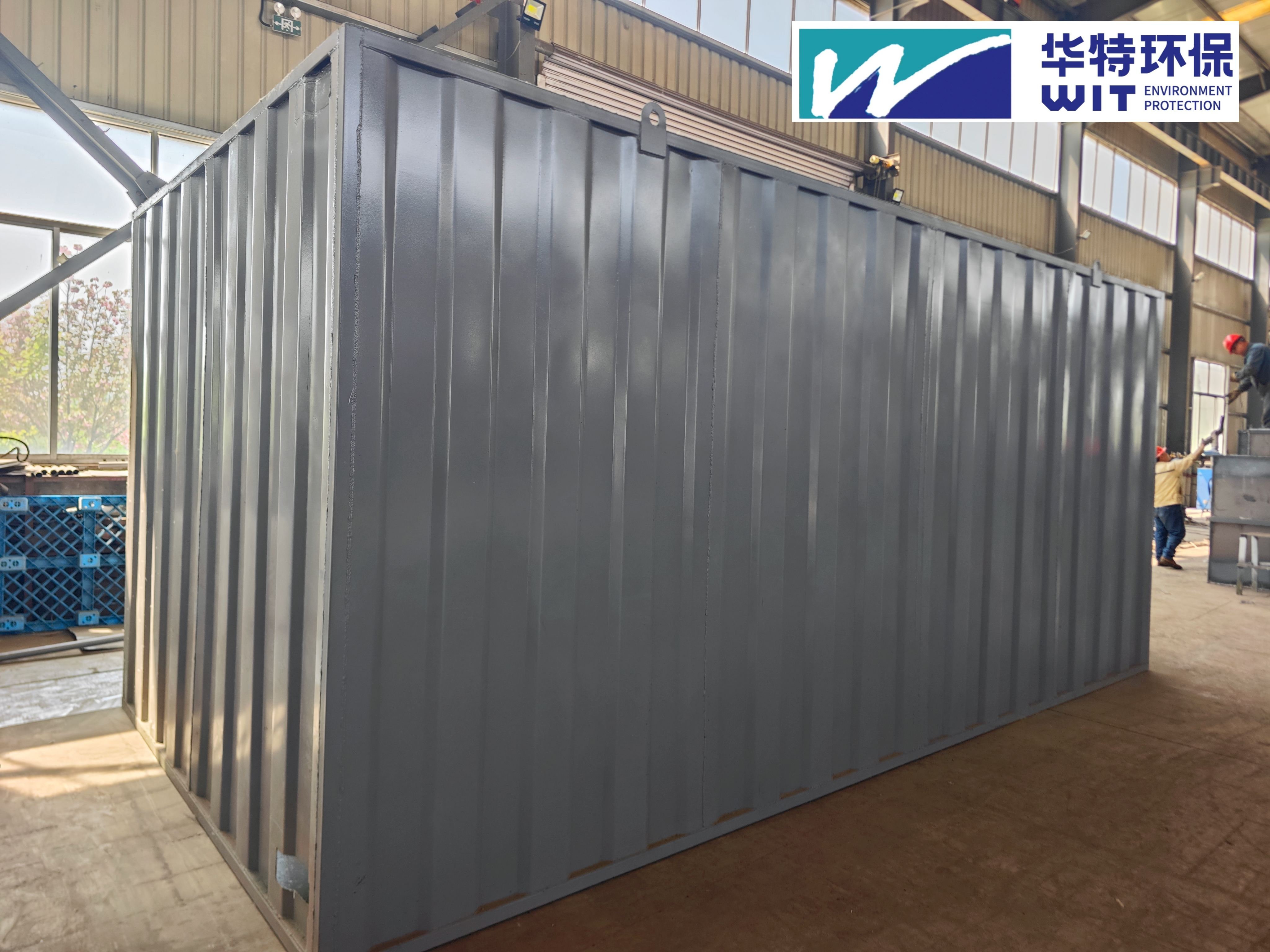 Integrated Skid-Mounted Domestic Sewage Treatment Equipment