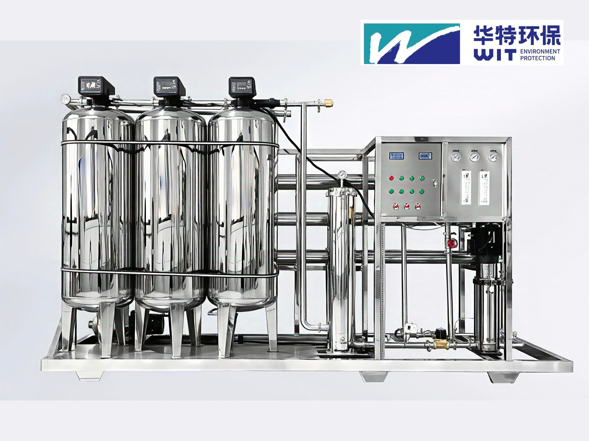 Small-Sized Integrated Skid-Mounted Water Purification Treatment Equipment