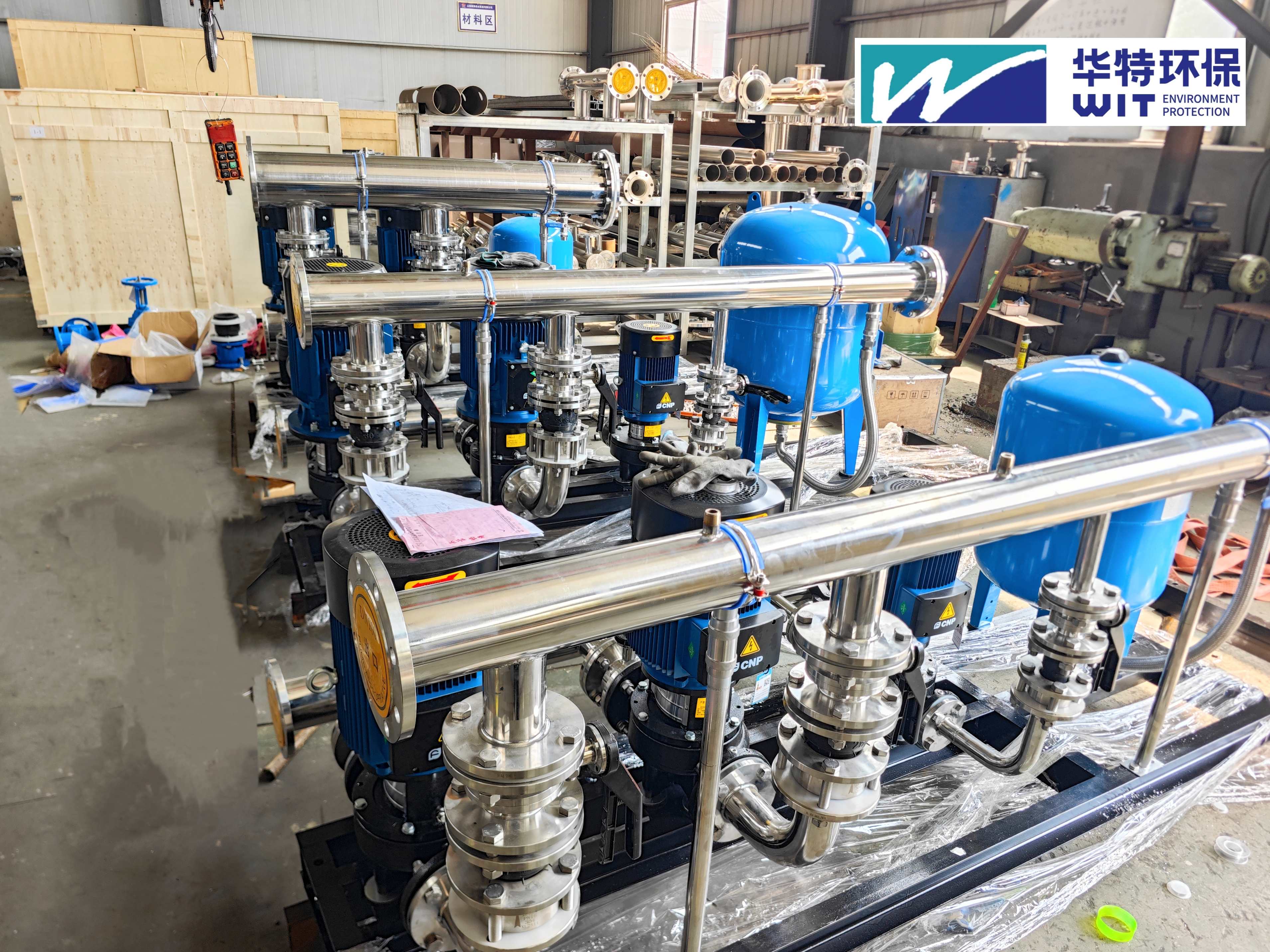 Variable Frequency Constant Pressure Water Supply Skid-Mounted Equipment