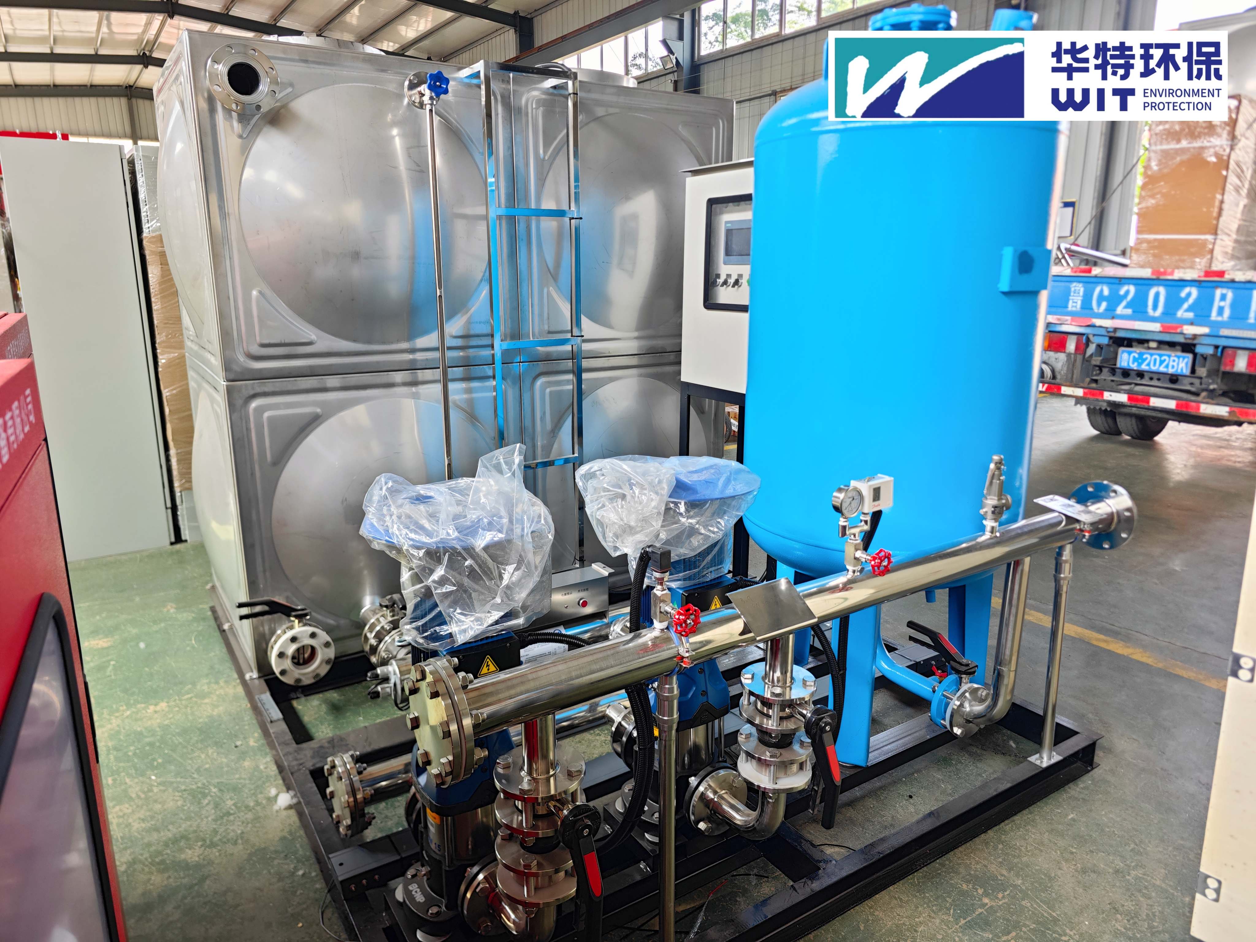 Variable Frequency Constant Pressure Water Supply Skid-Mounted Equipment