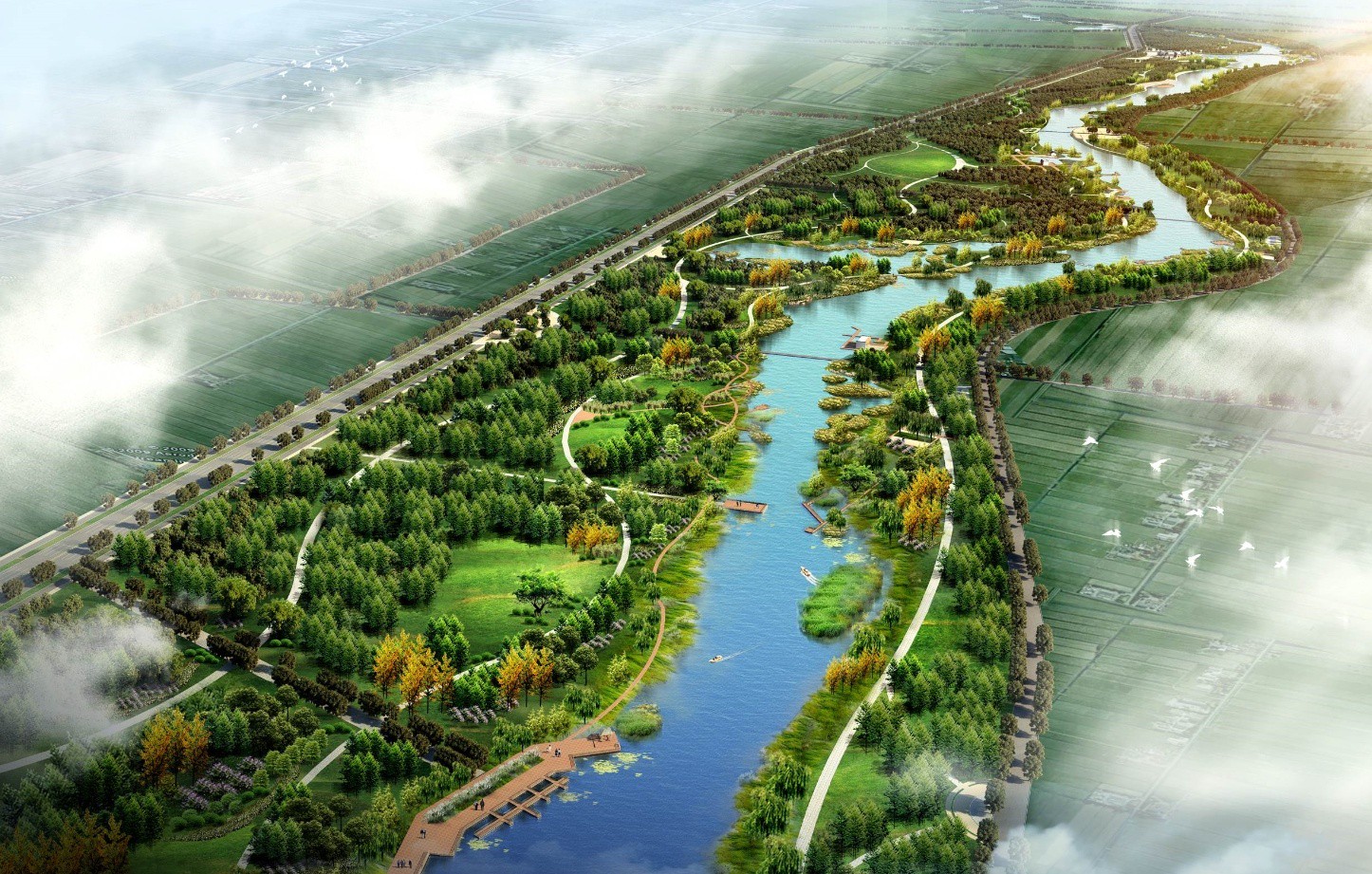 Artificial Wetland Planning and Construction