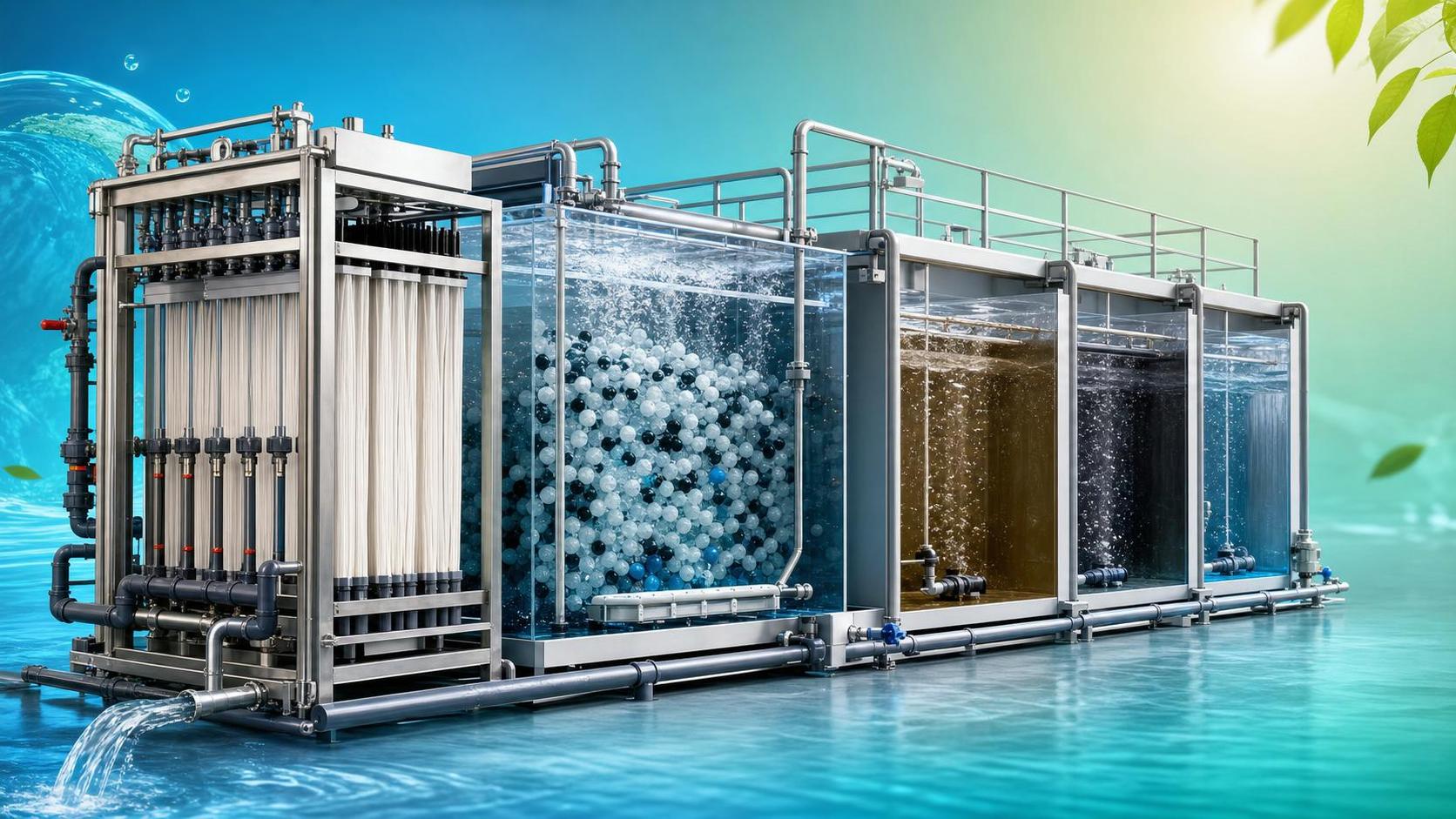 Integrated Sewage Treatment Equipment Types: MBR, MBBR, AO and More Compared