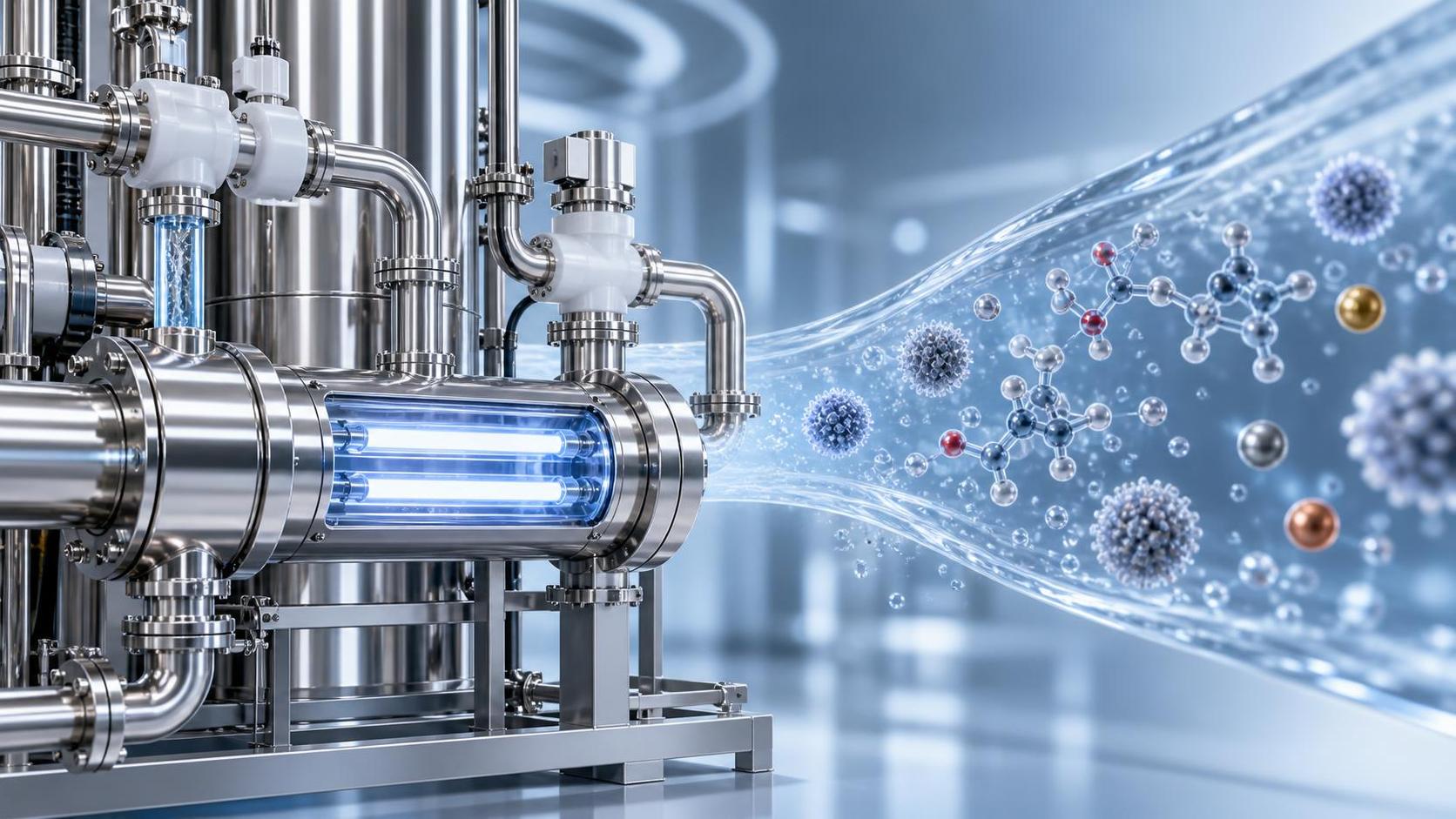Equipos de agua ultrapura para la fabricación de semiconductores: especificaciones clave más allá de la resistividad (TOC, recuento de partículas y metales)