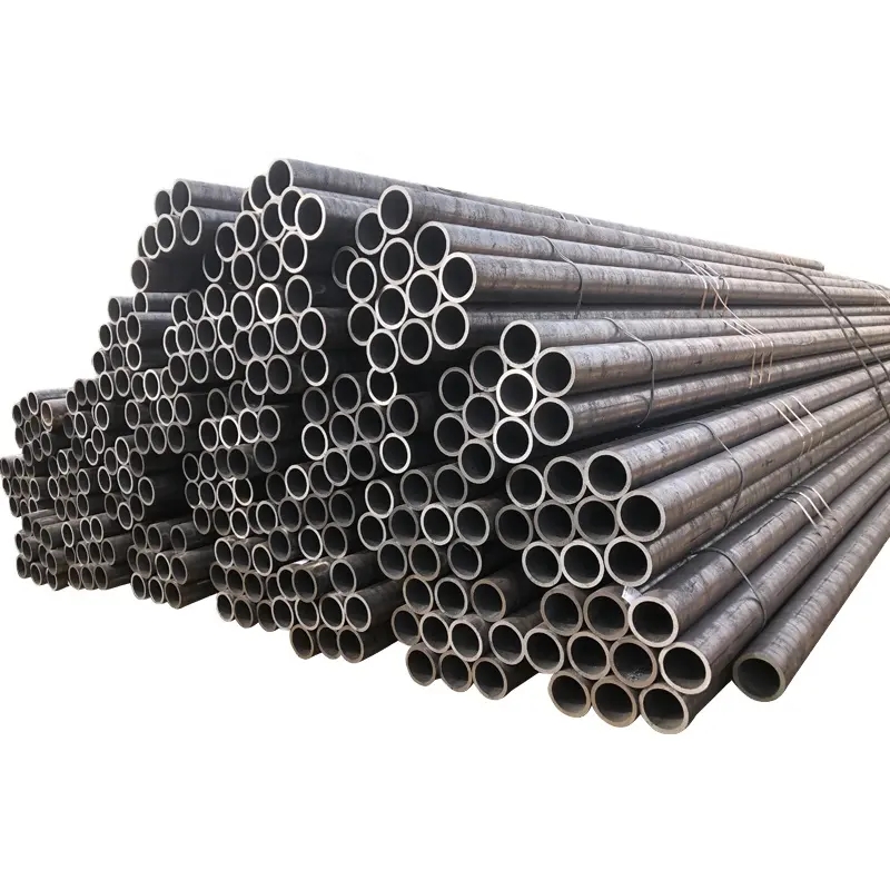 Round steel pipe