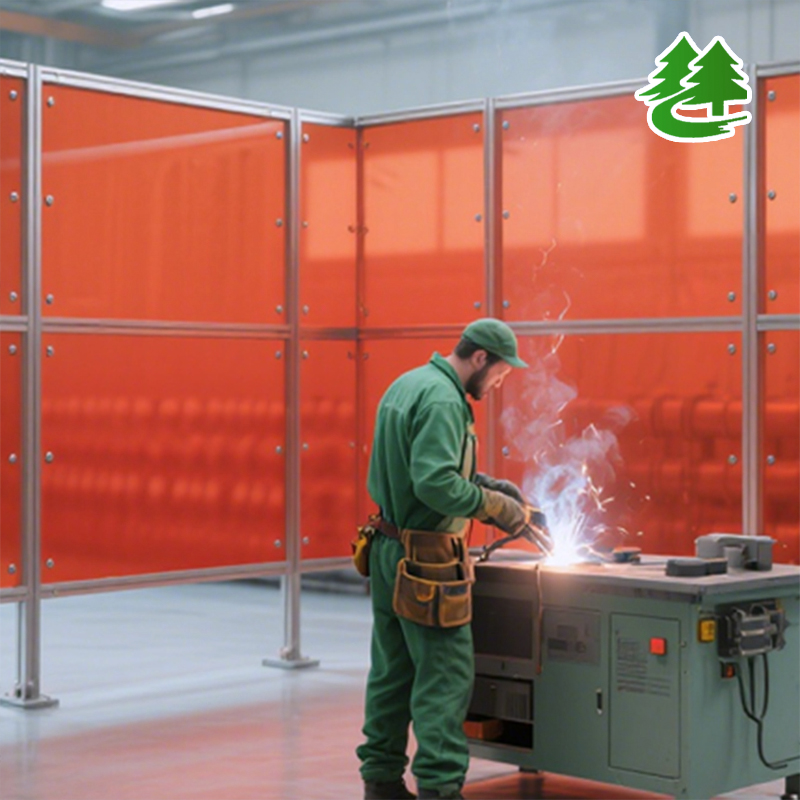 PVC arc-proof screen