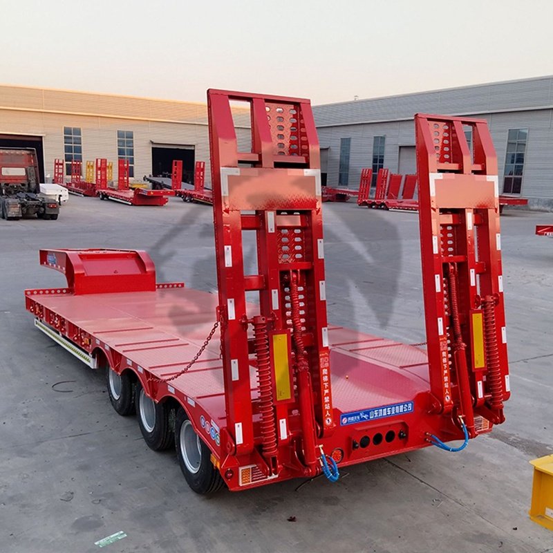 4 Axles Low Bed Trailers