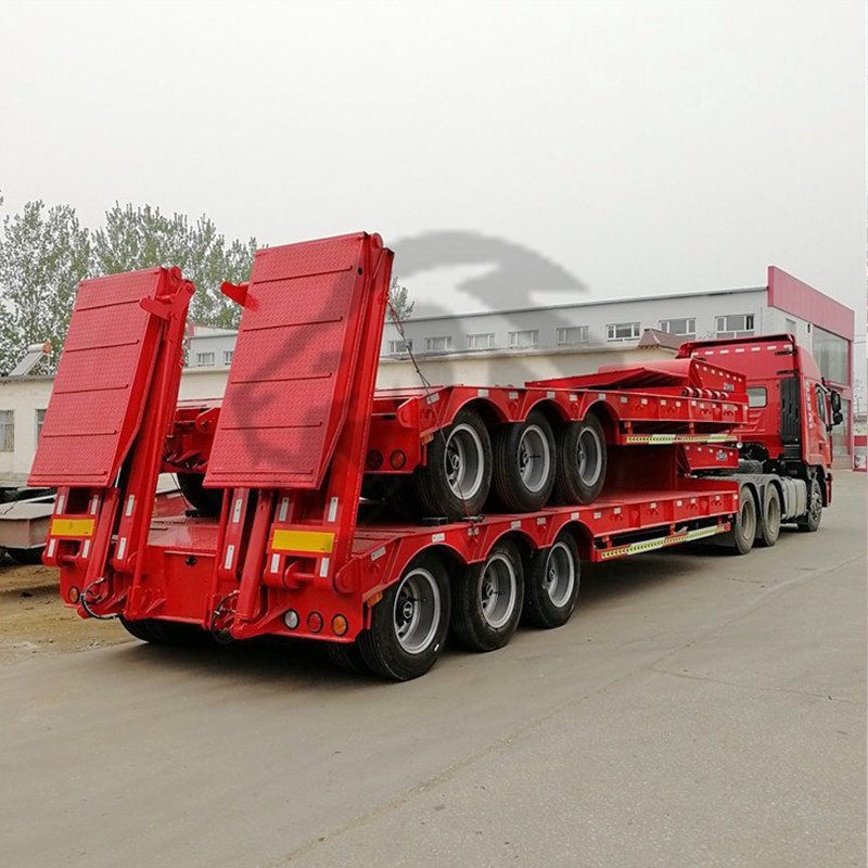 6 Axles Low Bed Trailers