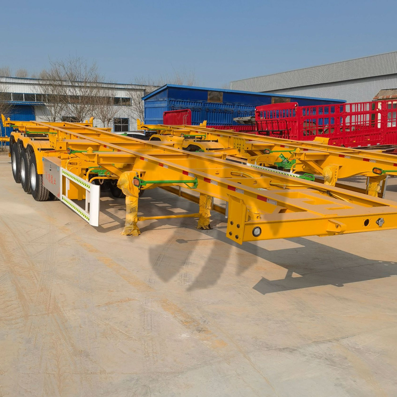 3 Axle Skeleton Semi Trailer