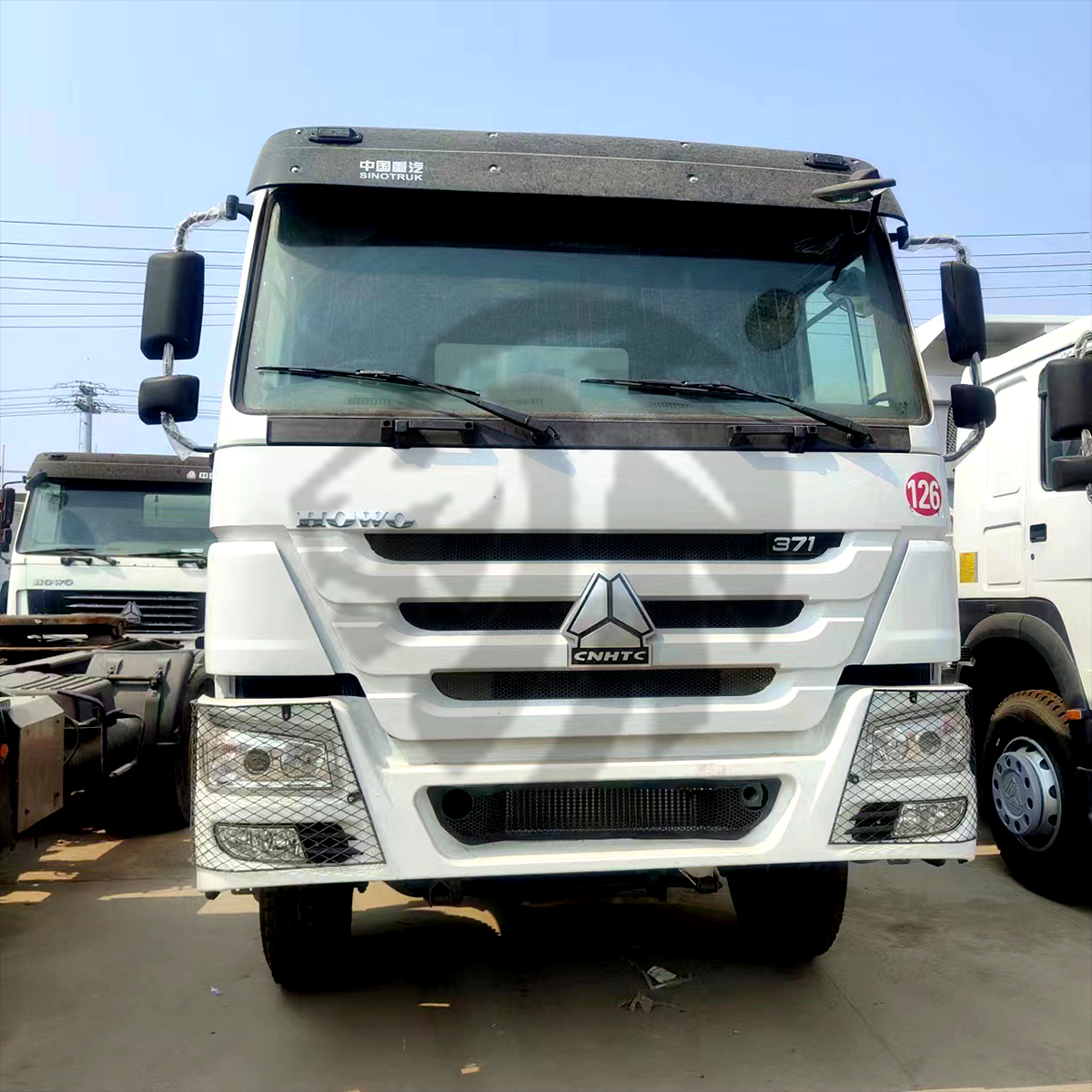 Export Sinotruk Howo 371 6x4 Concrete Mixer Truck