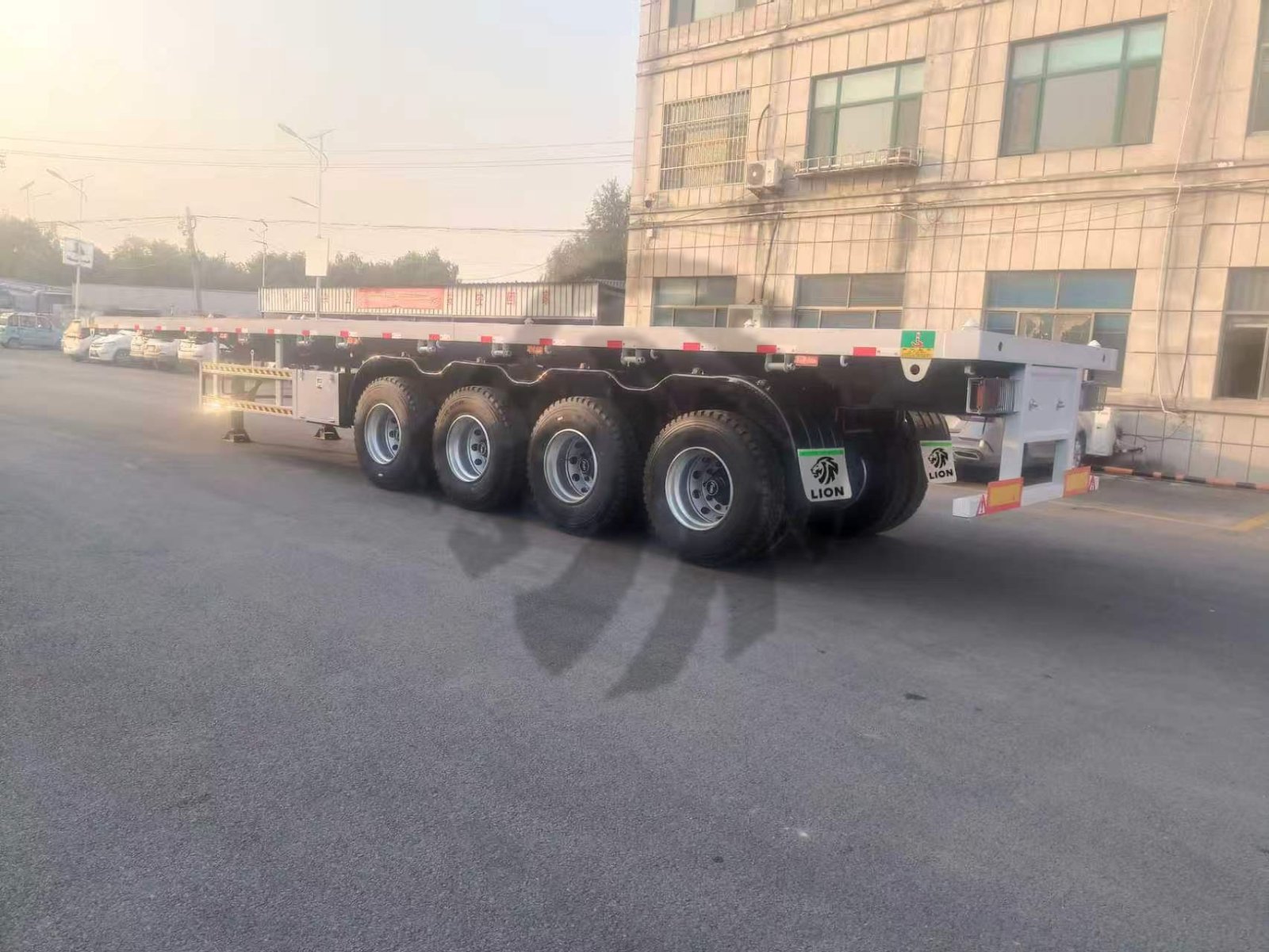 70 Ton 4 Axle Flatbed Trailer
