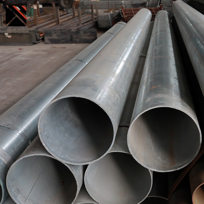 DX51D Galvanized Steel Round Pipe