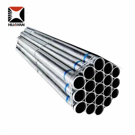 DX51D Galvanized Steel Round Pipe