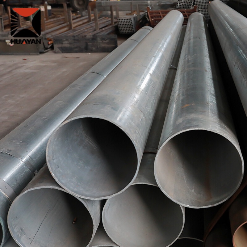 DX51D Galvanized Steel Round Pipe