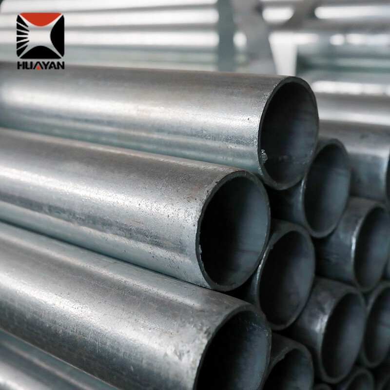 DX51D Galvanized Steel Round Pipe