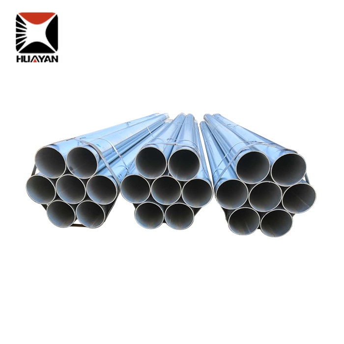 DX51D Galvanized Steel Round Pipe