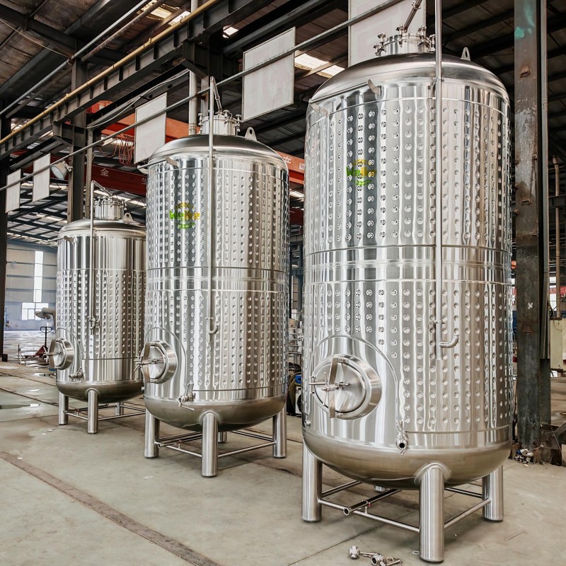 5000L cuves à vin effervescent en acier inoxydable