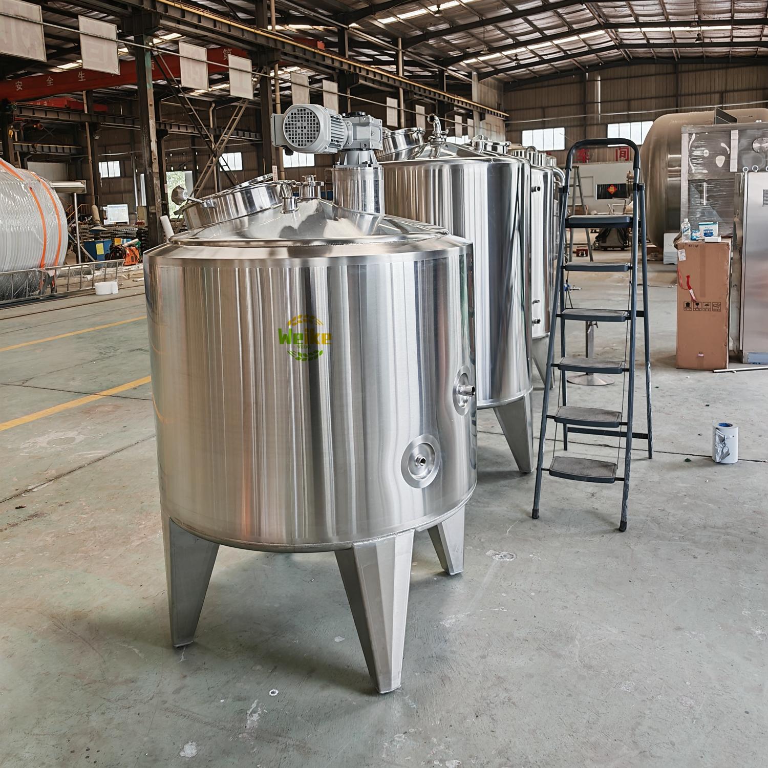 1000L cuves de mélange de jus