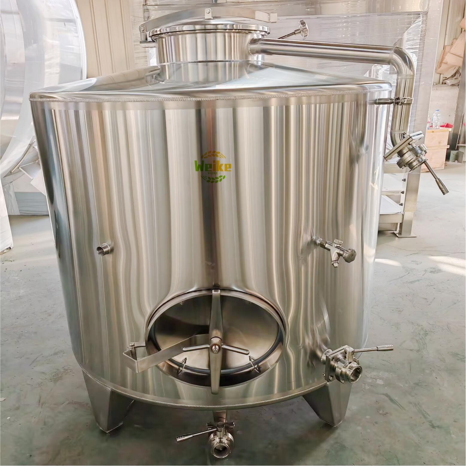 cuves de stockage d'huile d'olive en acier inoxydable