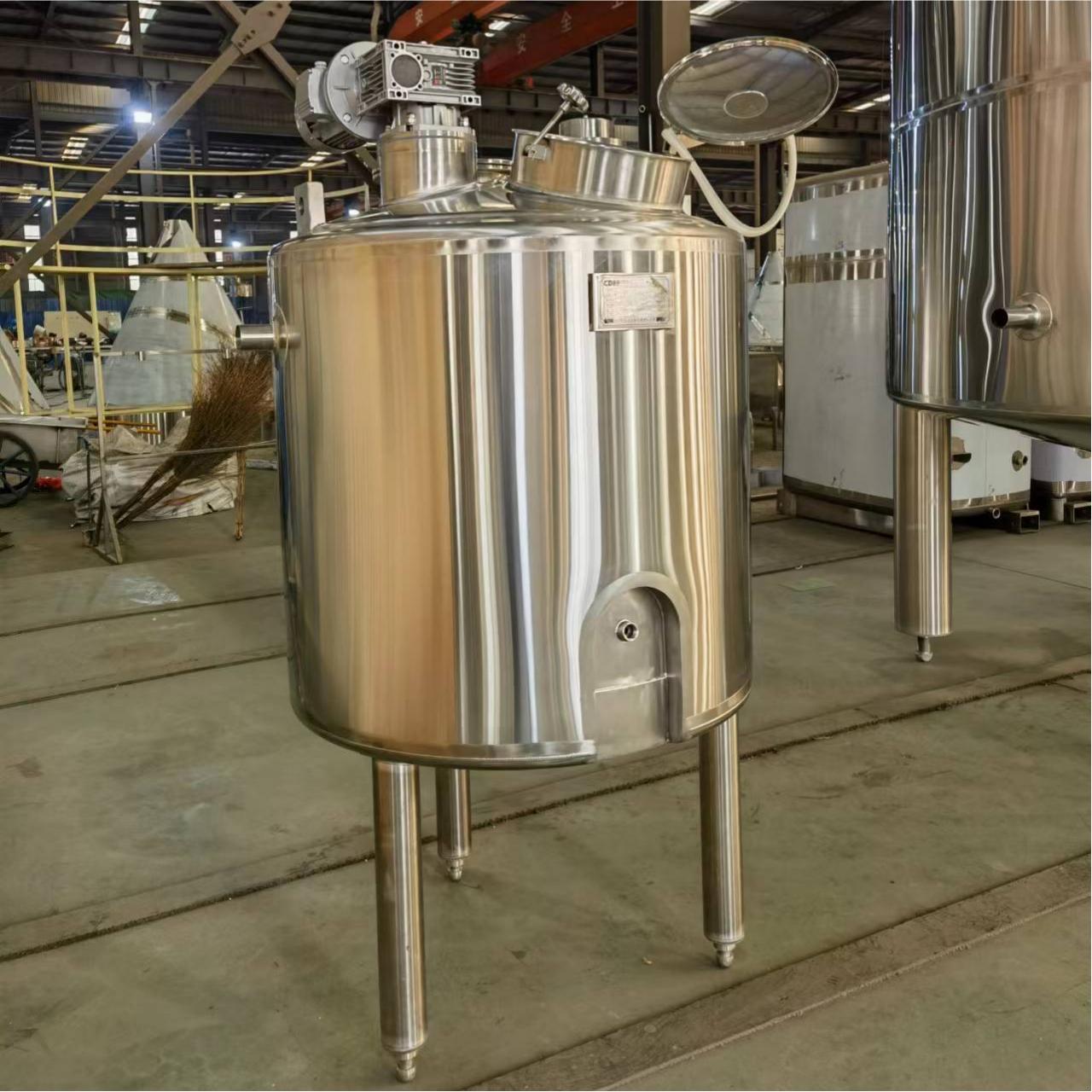 500L réservoir de mélange de yaourt