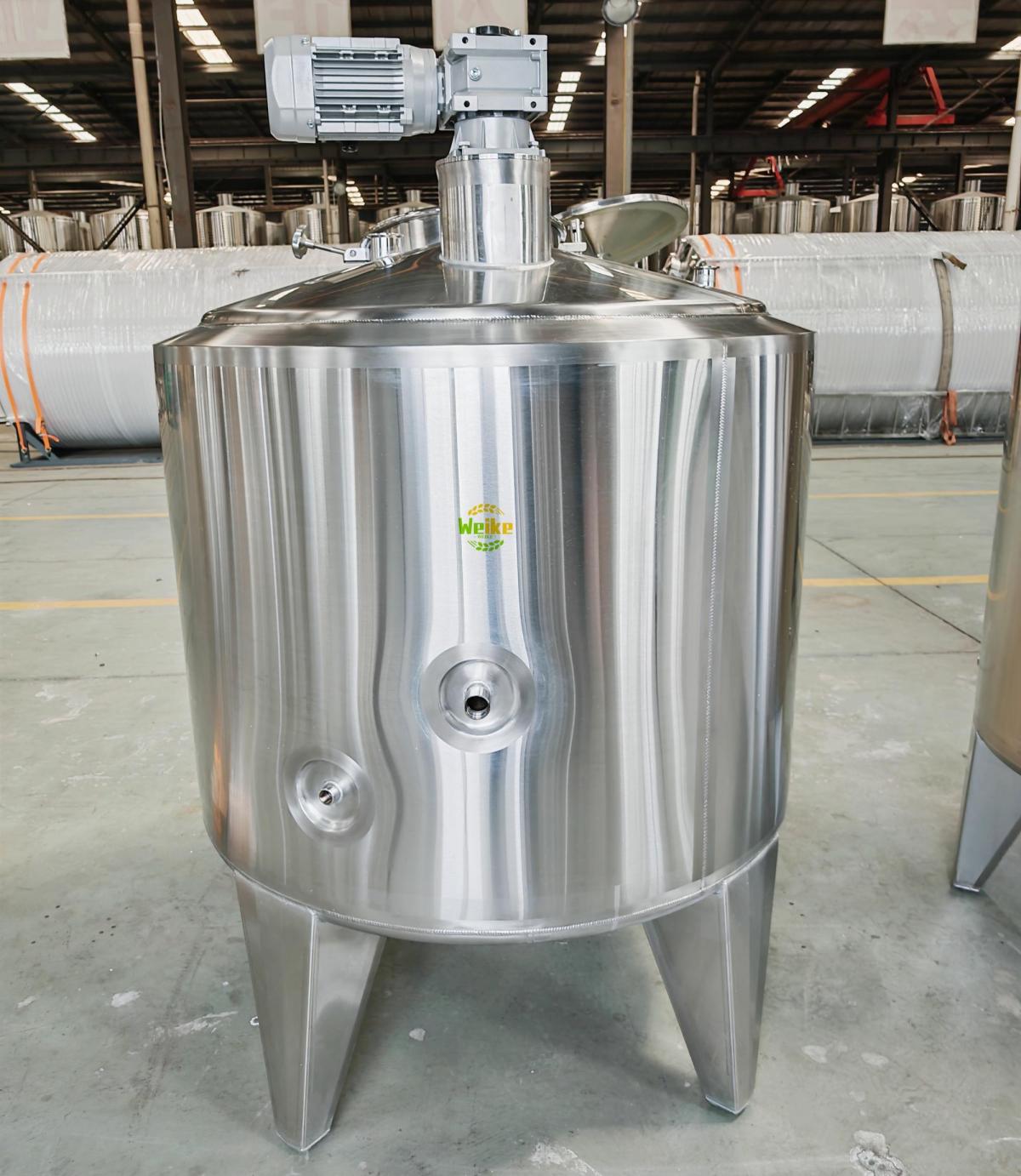Cuves de mélange en acier inoxydable pour boissons Cuves de mélange en acier inoxydable pour boissons