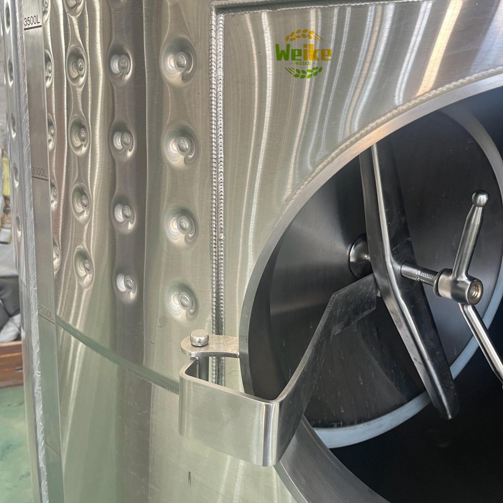 cuves de fermentation en acier inoxydable pour vin rouge