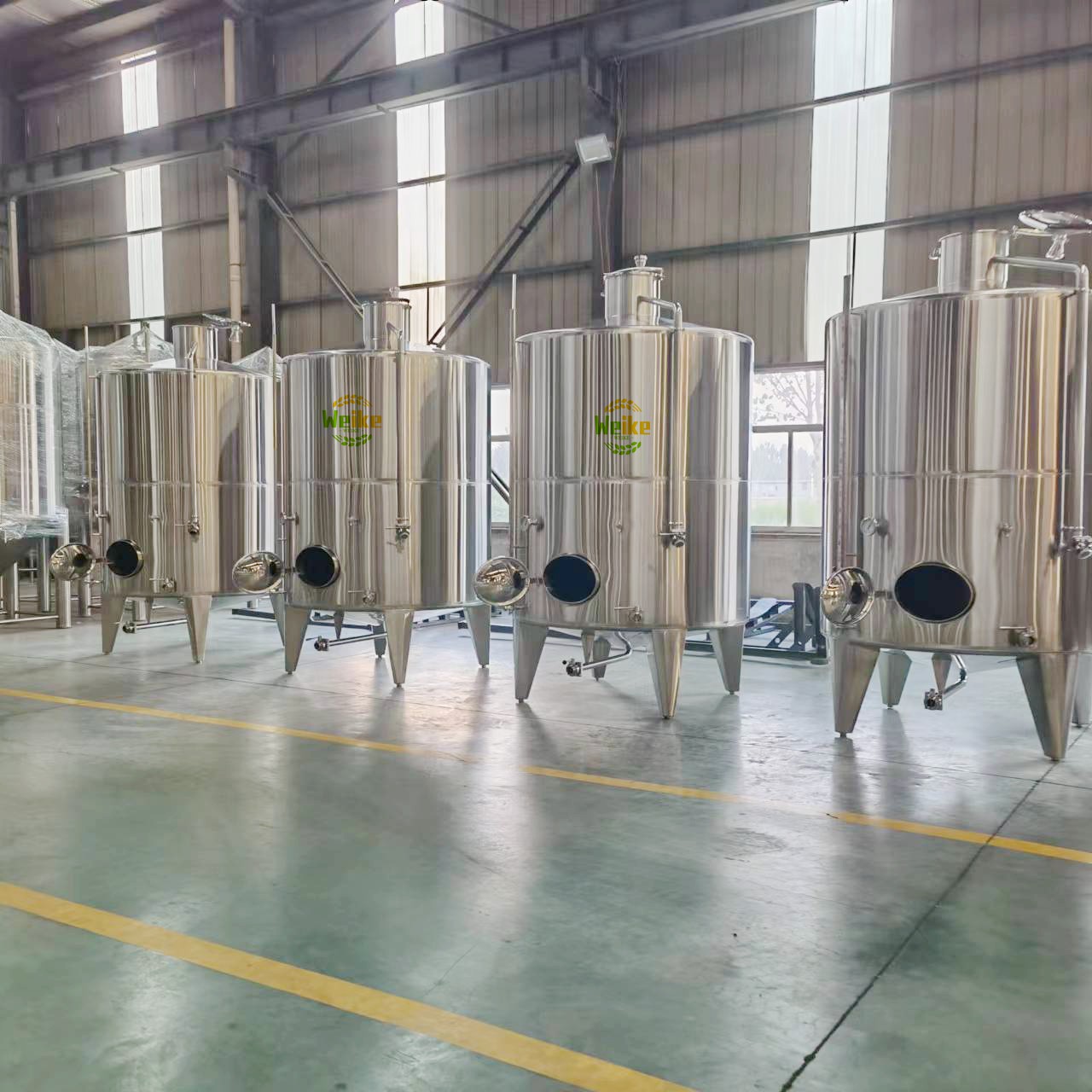 2000L cuves en acier inoxydable pour vin blanc