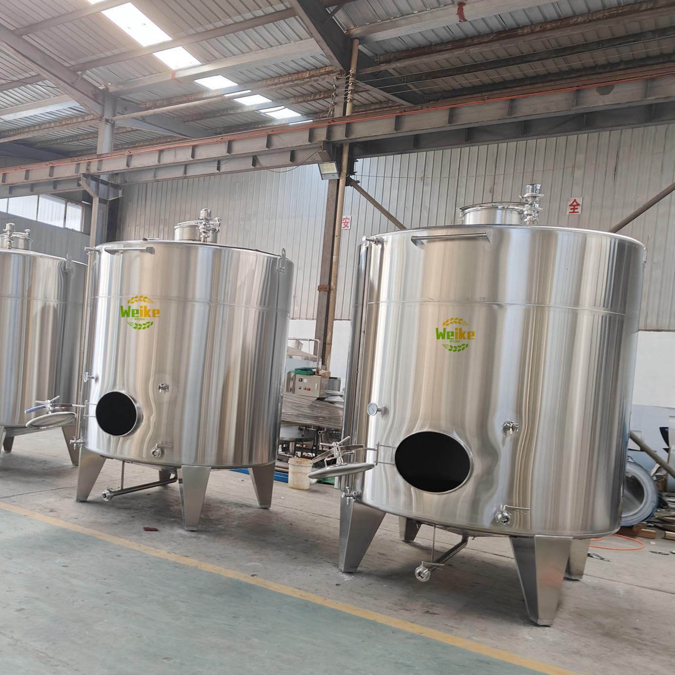 Cuves de stockage de vin en acier inoxydable à vendre