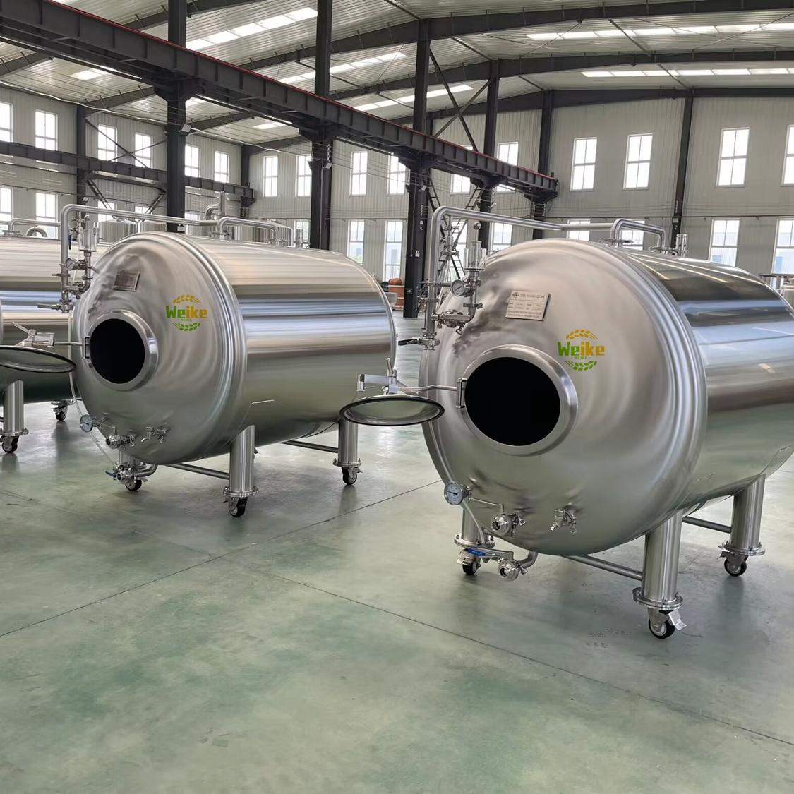 1000L cuve horizontale pour bière blonde