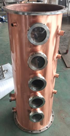 500L Équipement de distillation d'alcool à reflux pour vodka et gin