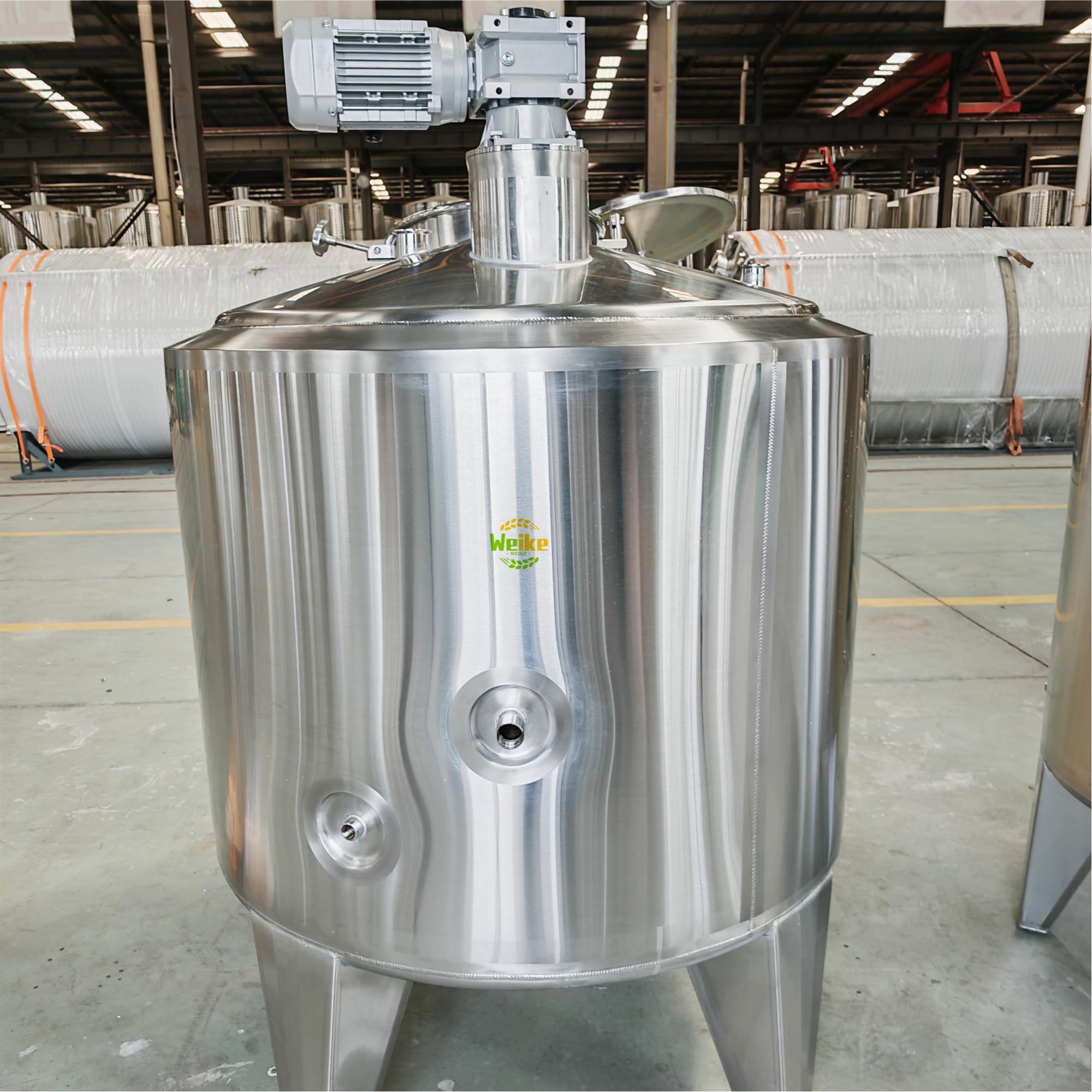 1000L cuves de mélange de jus