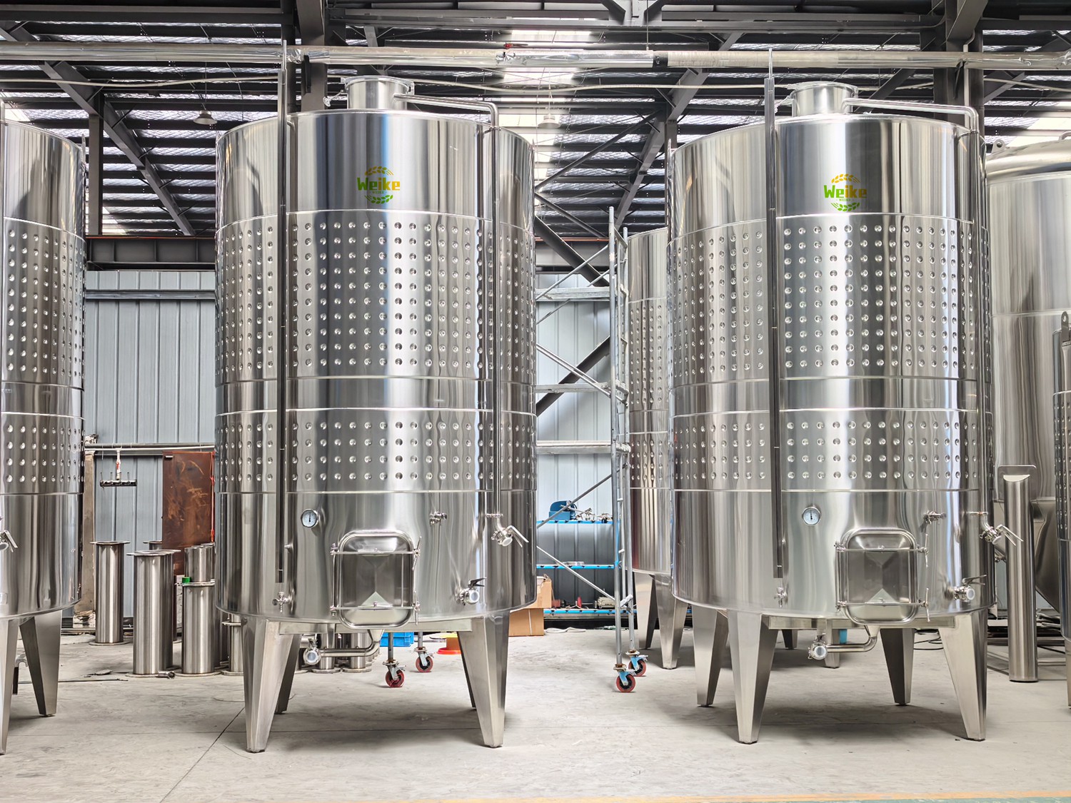 Cuves à vin en acier inoxydable de 15000L