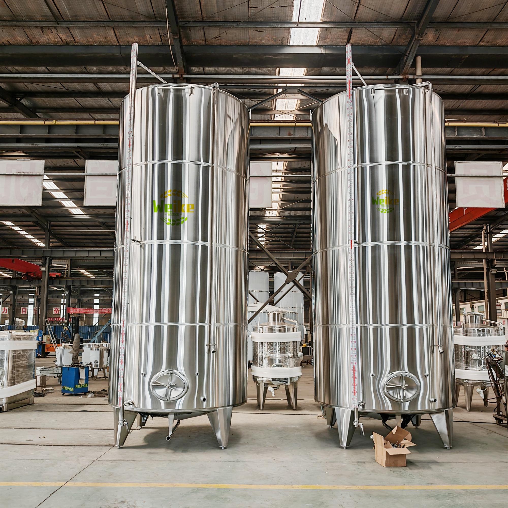 20000L tanques de armazenamento de vinho em aço inoxidável