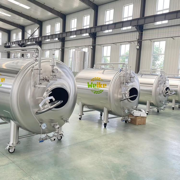 Tanque horizontal de cerveja brilhante 1000L
