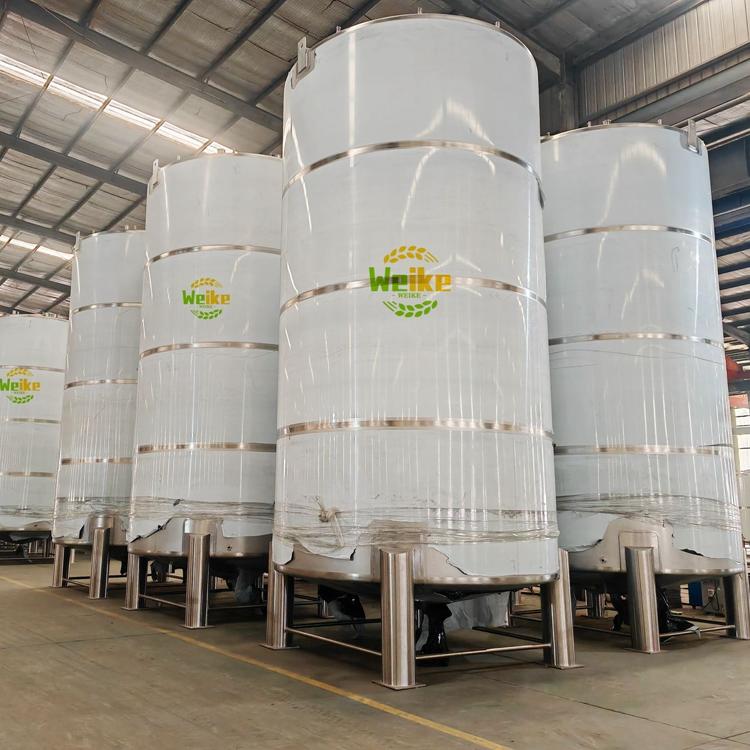 tanques de armazenamento de óleo de soja comestível