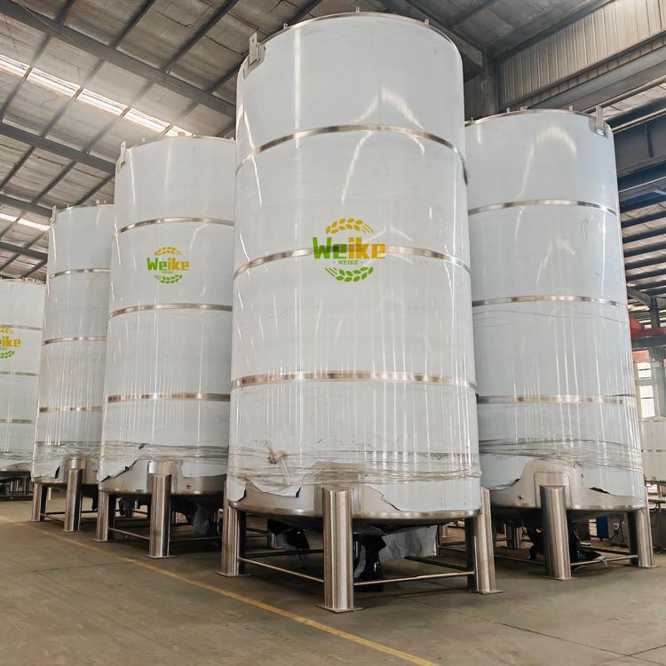 tanques de armazenamento de óleo comestível de aço inoxidável